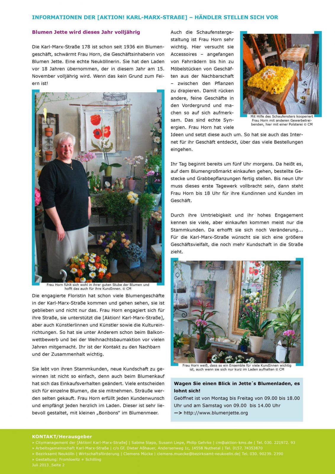 Blumen Jette Event