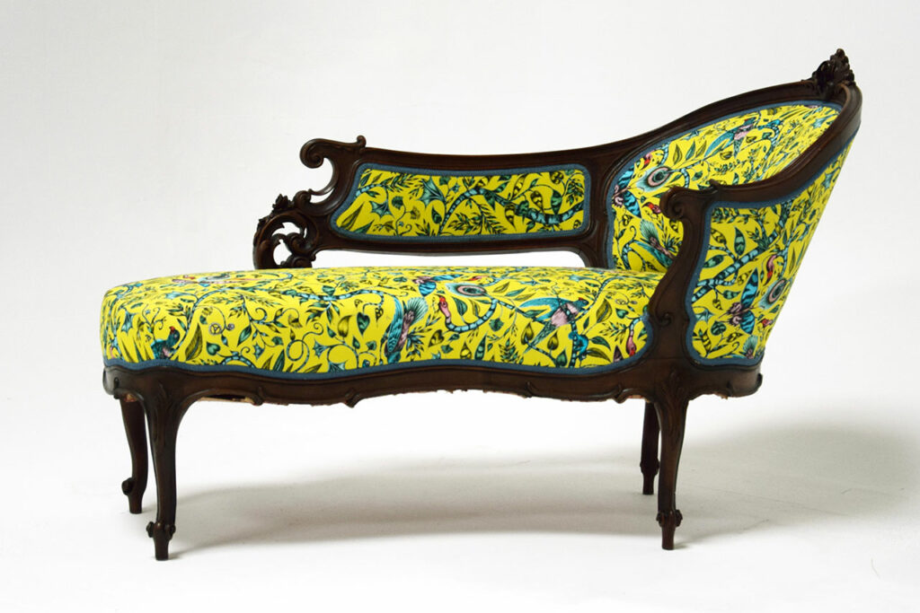 Biedermeier Recamiere von 1840 „Josephine“