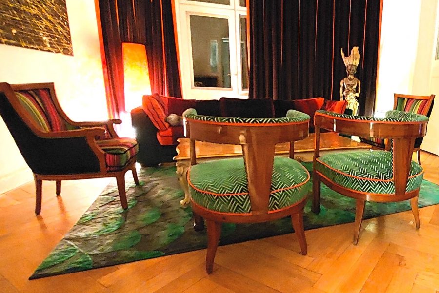 Wohnzimmer eines Privatkunden