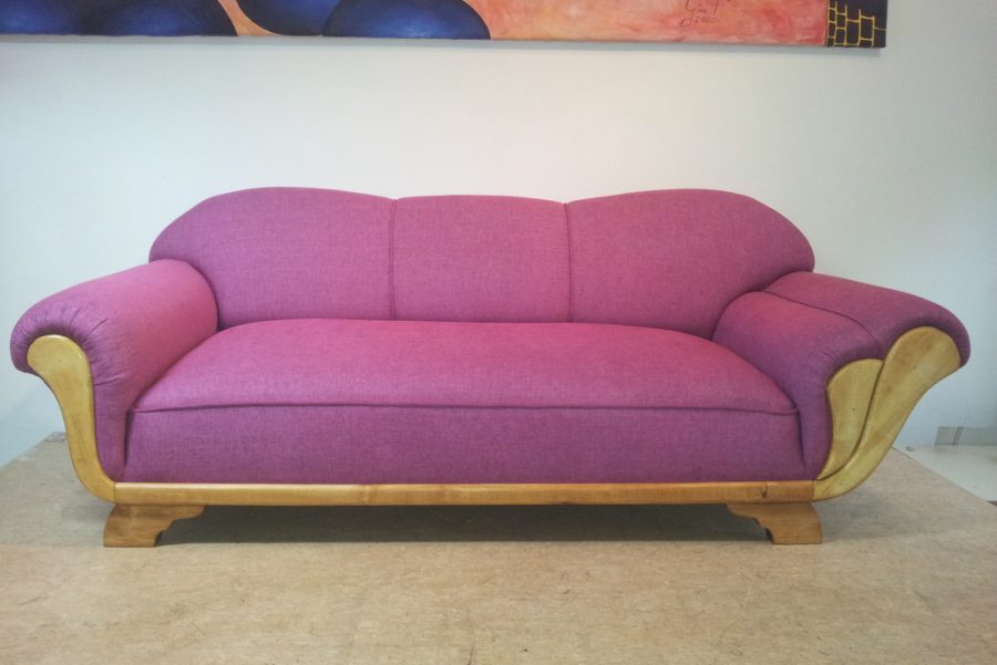 Restaurierung eines ART DECO Sofas​