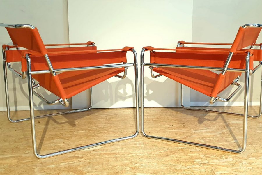 Aufarbeitung des Wassily Sessels von Marcel Breuer