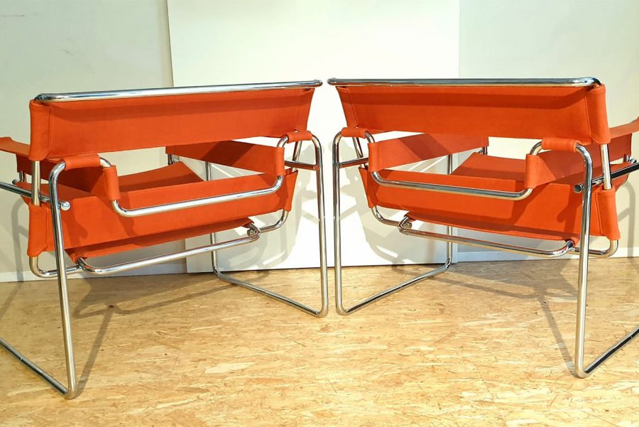 Aufarbeitung des Wassily Sessels von Marcel Breuer