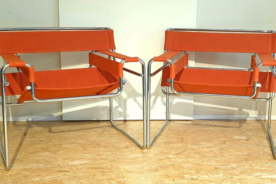 Aufarbeitung des Wassily Sessels von Marcel Breuer