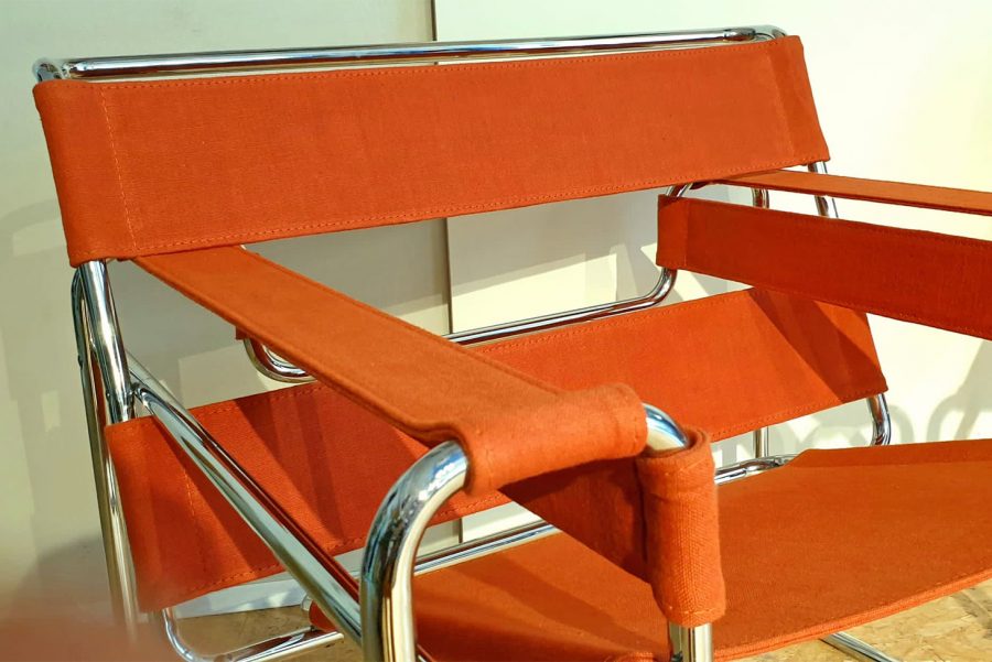 Aufarbeitung des Wassily Sessels von Marcel Breuer