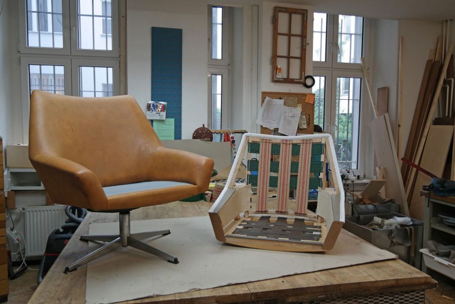 Design Raute schwarz gelb