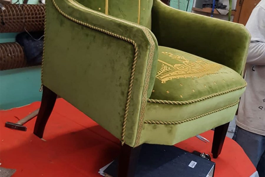Sessel aus der Gründerzeit