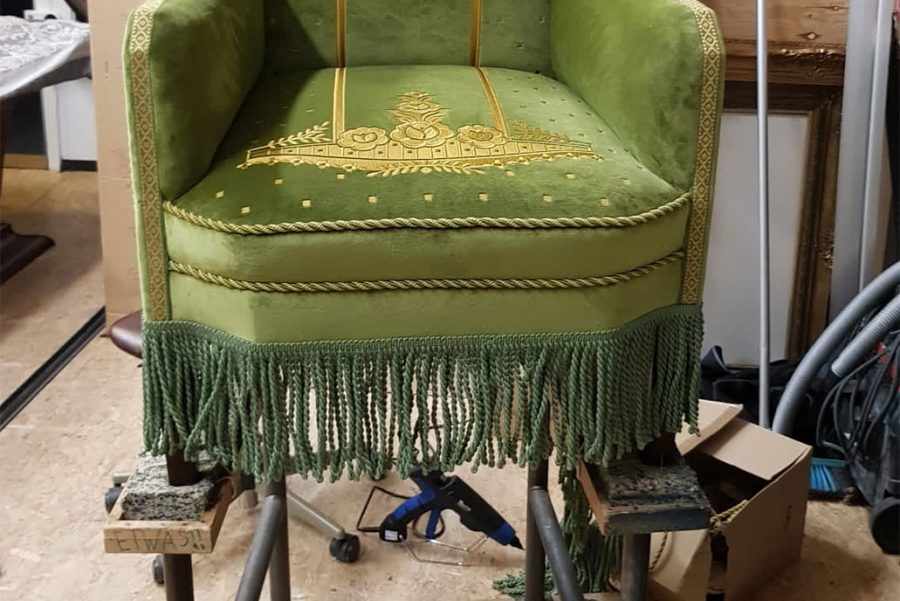 Sessel aus der Gründerzeit