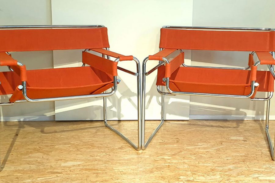 Aufarbeitung des Wassily Sessels von Marcel Breuer ​