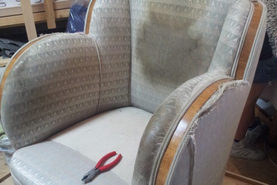 Aufarbeitung einzigartiger ART DECO Sessel​