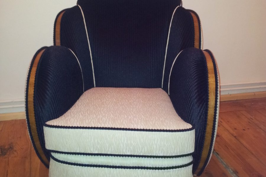 Aufarbeitung einzigartiger ART DECO Sessel​