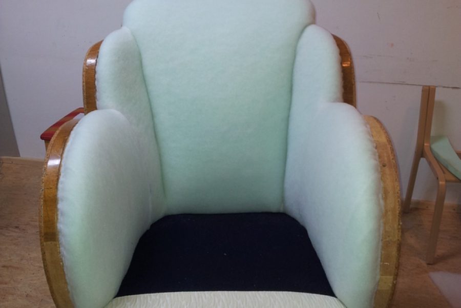 Aufarbeitung einzigartiger ART DECO Sessel​